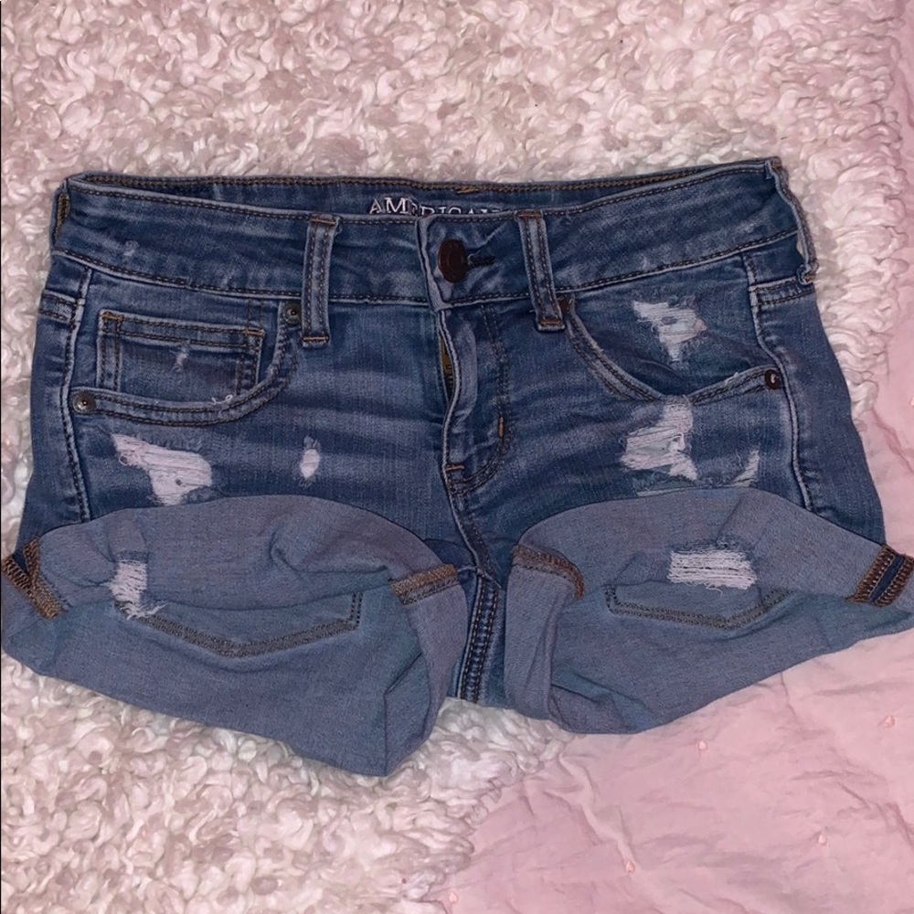 American Eagle jean shorts